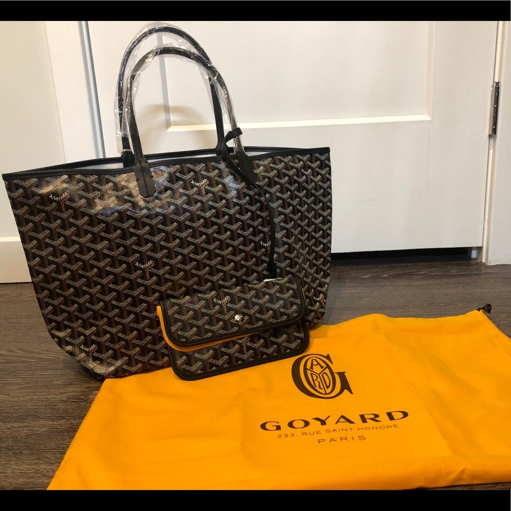 🌟HP NWT Authentic Goyard St. Louis Canvas Tote PM